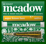 Meadow THCA Hash Holes - 2g - 20 Count Display - Super Lemon Haze