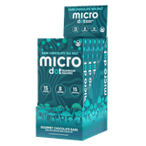 Micro Dot Magic Mushroom Chocolates - 15pc / Bar - 5ct Display - Dark Chocolate Sea Salt - Bandit Distribution