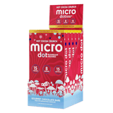 Micro Dot Magic Mushroom Chocolates - 15pc / Bar - 5ct Display - Hot Cocoa Crunch