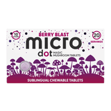Micro Dot Magic Mushroom Tablets - 10ct Pack - Berry Blast - Bandit Distribution
