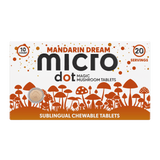 Micro Dot Magic Mushroom Tablets - 10ct Pack - Mandarin Dream