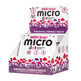 Micro Dot Magic Mushroom Tablets - 2ct Packs - 20 Pack Display - Berry Blast