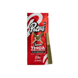 Petro 2g x2pack Thca Hash Holes w/ Keif - 10ct Display - Strawberry - Bandit Distribution