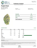 DS - Bulk Thca Indoor Plus Exotic - Purple Chem - 31.65%