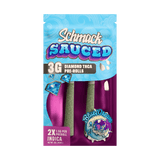 Schmack 2 Pack Sauced Prerolls - Blue Dream - Indica - 10 Pack Display - Bandit Distribution