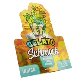 Schmack 3.5g THCA Flower Pouch - Gelato Indica - Single Pouch - Bandit Distribution