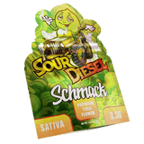Schmack 3.5g THCA Flower Pouch - Sour Diesel Sativa - Single Pouch