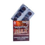 Shrumfuzed MAX 2pc Chocolate Mushroom Gummies - Choco Crispies - 10 Pack Display - Bandit Distribution