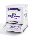 Snoozy Good Night's Sleep: THC-Free Bedtime Gummies - 20 Pack Display