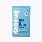 Snoozy - Sigh Of Relief Extra Strength - 10mg THC + 20mg CBD + 20mg CBG + 10mg CBC - 20ct pouch - Bandit Distribution