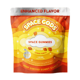 Space Gods 2pk Space Gummies 120mg D9+CBD - 60pk Display - Citrus Punch - Bandit Distribution