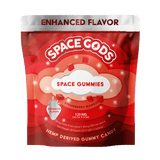 Space Gods 2pk Space Gummies 120mg D9+CBD - 30pk Display - Strawberry Mango