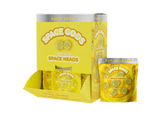 Space Gods 2pk Super Sour Space Heads 120mg D9+CBD - 60pk Display - Lemon Lime - Bandit Distribution