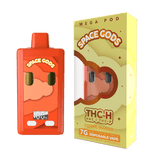 Space Gods Mega Pod - 7g Disposables - THCh/HHc/THCp - Cosmic Mango