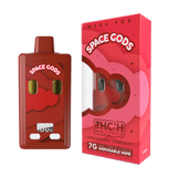 Space Gods Mega Pod - 7g Disposables - THCh/HHc/THCp - Strawberry Stardust - Bandit Distribution