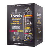 Torch High Potency D9 Thc Seltzers 60mg Per Can - 4pk - Strawberry Lemonade