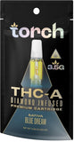 Torch THCa Diamond Infused Premium Cartridges – 3.5g - Blue Dream - Bandit Distribution