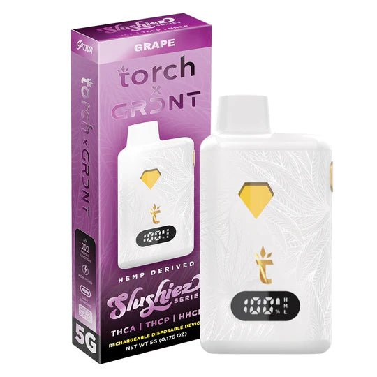 Torch x GRDNT 5g Slushiez Series - THCa x THCp x HHCp - Watermelon Apple - Bandit Distribution