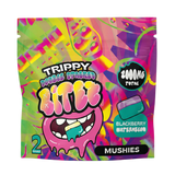 Trippy Double Stacked Bites 120,000mg Display (60-2ct Packs) - Peach Ringz / Blackberry Watermelon