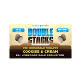 Ultra 7 Double Stacks 7 - Oh Tabs 80mg Each - 25 Unit Display - Cookies And Cream - Bandit Distribution