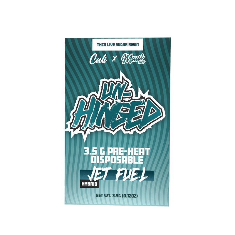 Un - Hinged Premium 3.5g Thca Live Sugar Resin Disposables - Jet Fuel - Bandit Distribution