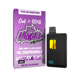 Un - Hinged Premium 4g Thca Live Sugar Resin Disposables - Unicorn Runtz - Bandit Distribution