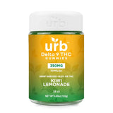 Urb Delta 9 THC 350MG Gummies - Kiwi Lemonade - HempWholesaler.com