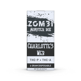 Zombi Monster Box - 6g Disposable - Thca + Thcp - Charlotte's Web - Bandit Distribution