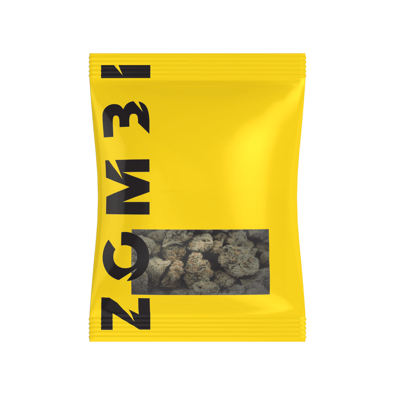 Zombi Thca Flower - 1oz - Black Cherry Gelato - Bandit Distribution