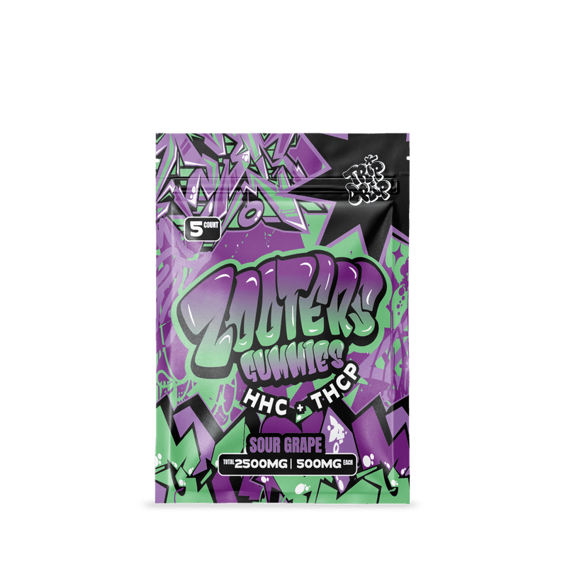Zooters Gummies HHC+THCP 500mg - Sour Grape - Bandit Distribution