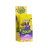 Zour Stash 2ct Diamond Infused THCA Pre Rolls - 10ct Display - Grape Bubblegum