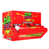 Zour Stash Hash Holes - THCA - 20ct Display - Cherry Lime