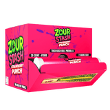 Zour Stash Hash Holes - THCA - 20ct Display - Strawberry Punch - Bandit Distribution