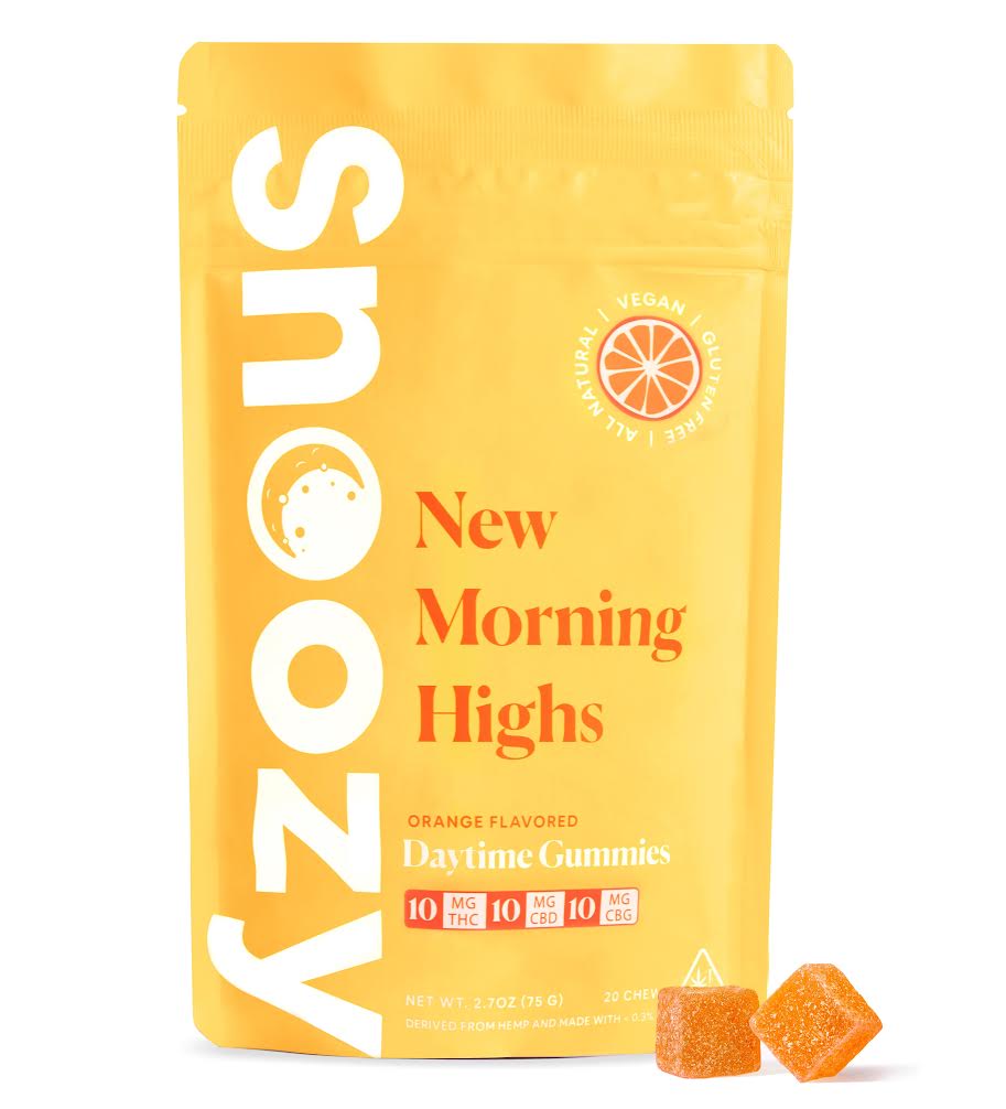 Snoozy - New Morning Highs Daytime Delta 9 Gummies - 20ct Bag