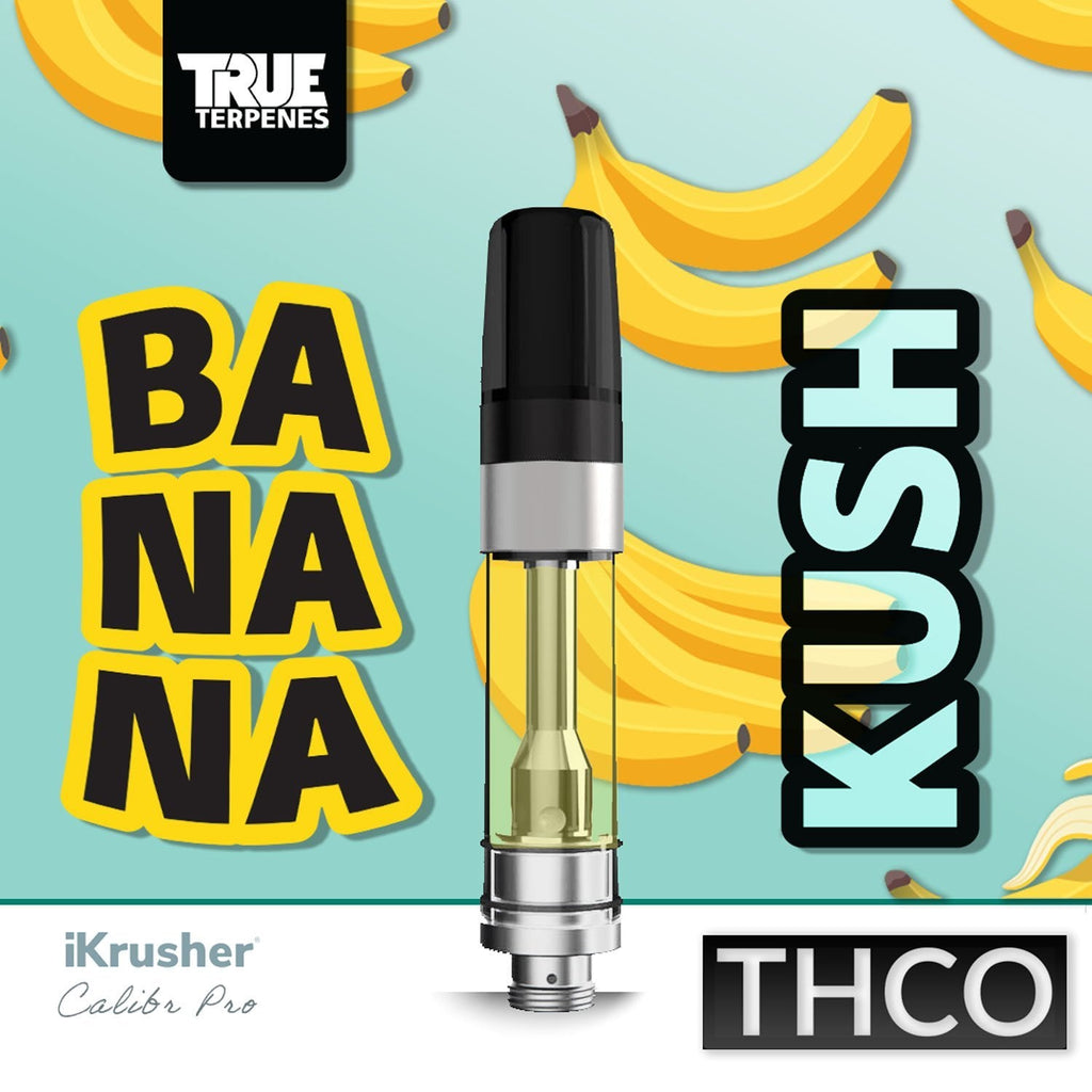 Banana Kush - THC-O-Acetate Vape Tanks - 1ml - G.SiX True Ceramic