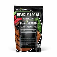 Bearly Legal - 250mg Delta 9 THC Gummies - 25ct - Blue Razz Slush