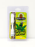 Bearly Legal - Delta-8 Ceramic Vape Cart Tank 1ml - OG KUSH