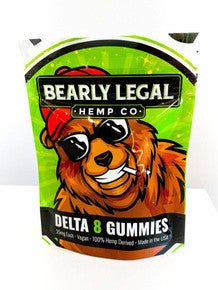 Bearly Legal - Delta 8 THC Gummies - 24pk - Lemon 600mg