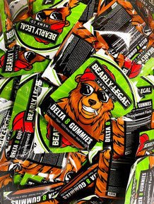 Bearly Legal - Delta 8 THC Gummies - 24pk - PassionFruit 600mg