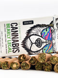 Bearly Legal Hemp Co THCa Cannabis Cigarettes 20% - 10/10packs Display