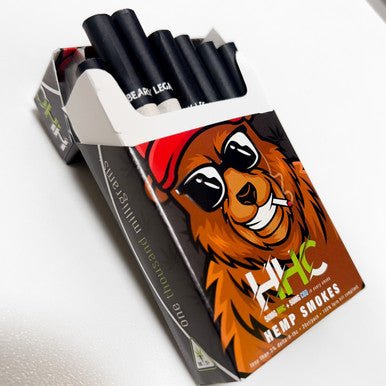 Bearly Legal HHC Infused Hemp Smokes - 1 Carton