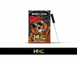 Bearly Legal HHC Infused Hemp Smokes - 1 Carton