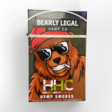 Bearly Legal HHC Infused Hemp Smokes - 1 Carton