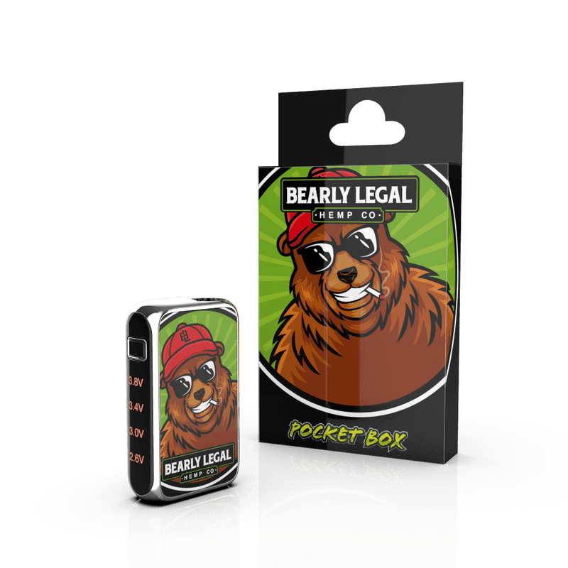 Bearly Legal Pocket Box - Variable Voltage Battery