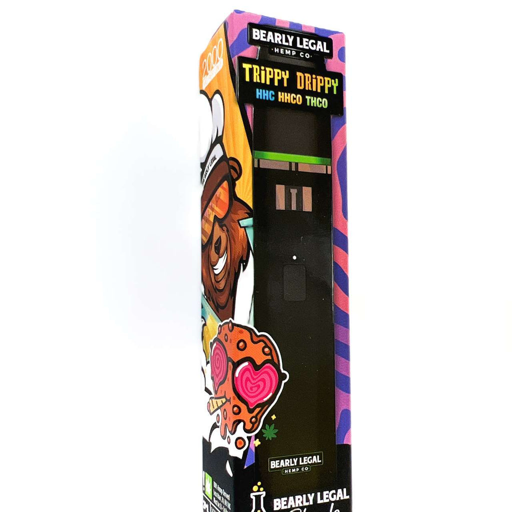 Bearly Legal Trippy Drippy - HHC HHCO THCO 2ml Disposable Vape Pen - GDP - Bandit Distribution