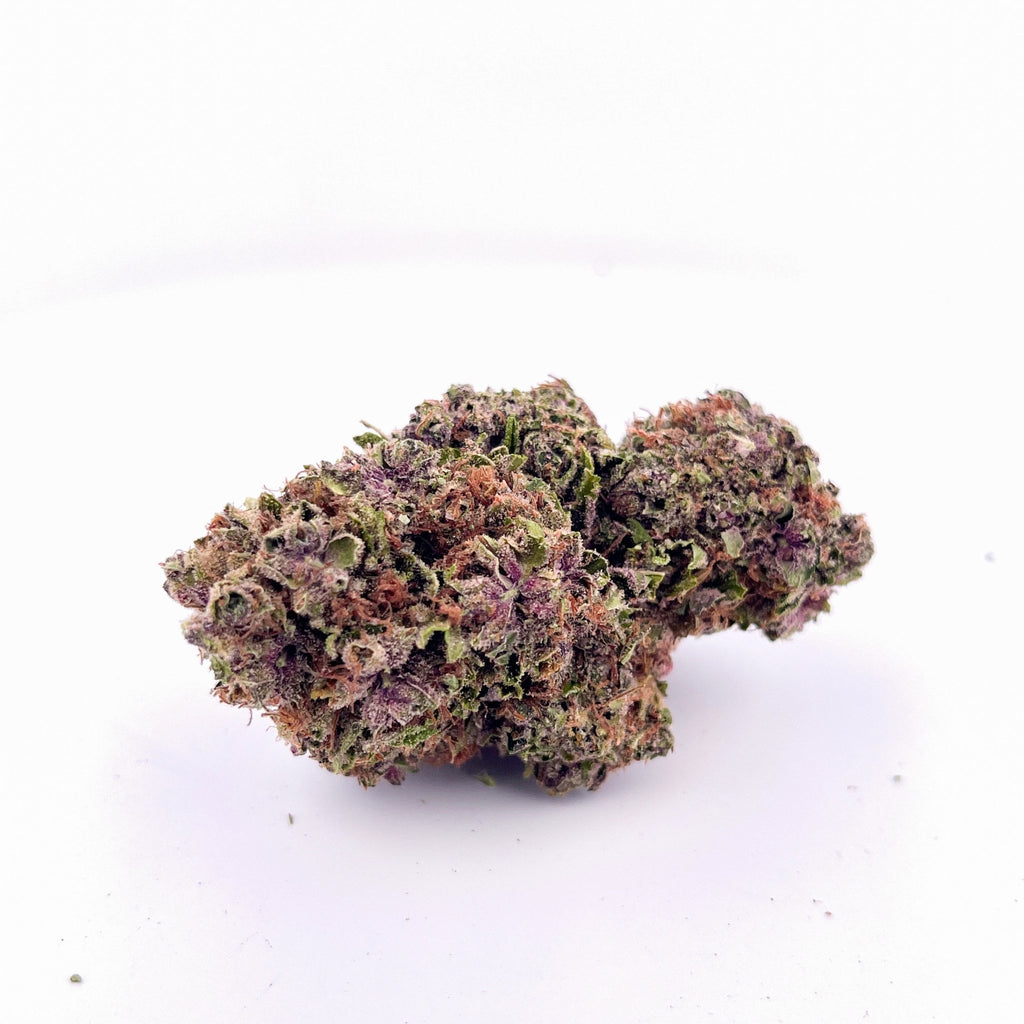 Bulk THCa Indoor Dro Flower - Grape Ape (26.51%) - 1lb - Bandit Distribution