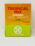 CannaAid Delta 9 + CBD Gummies - 30 Count POS Box - Tropical Mix