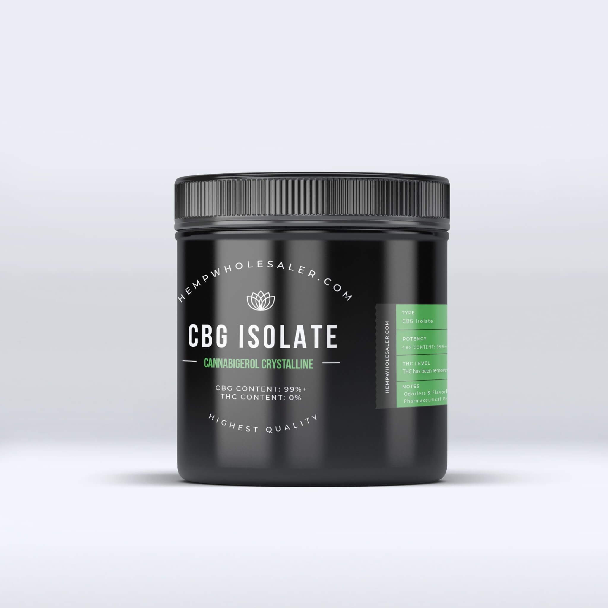 Cannabigerol CBG Isolate 99% Crystalline - THC FREE – Bandit