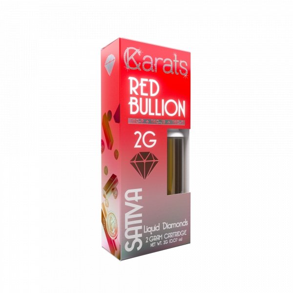 Carats Red Bullion Liquid Diamonds Cartridge 2G
