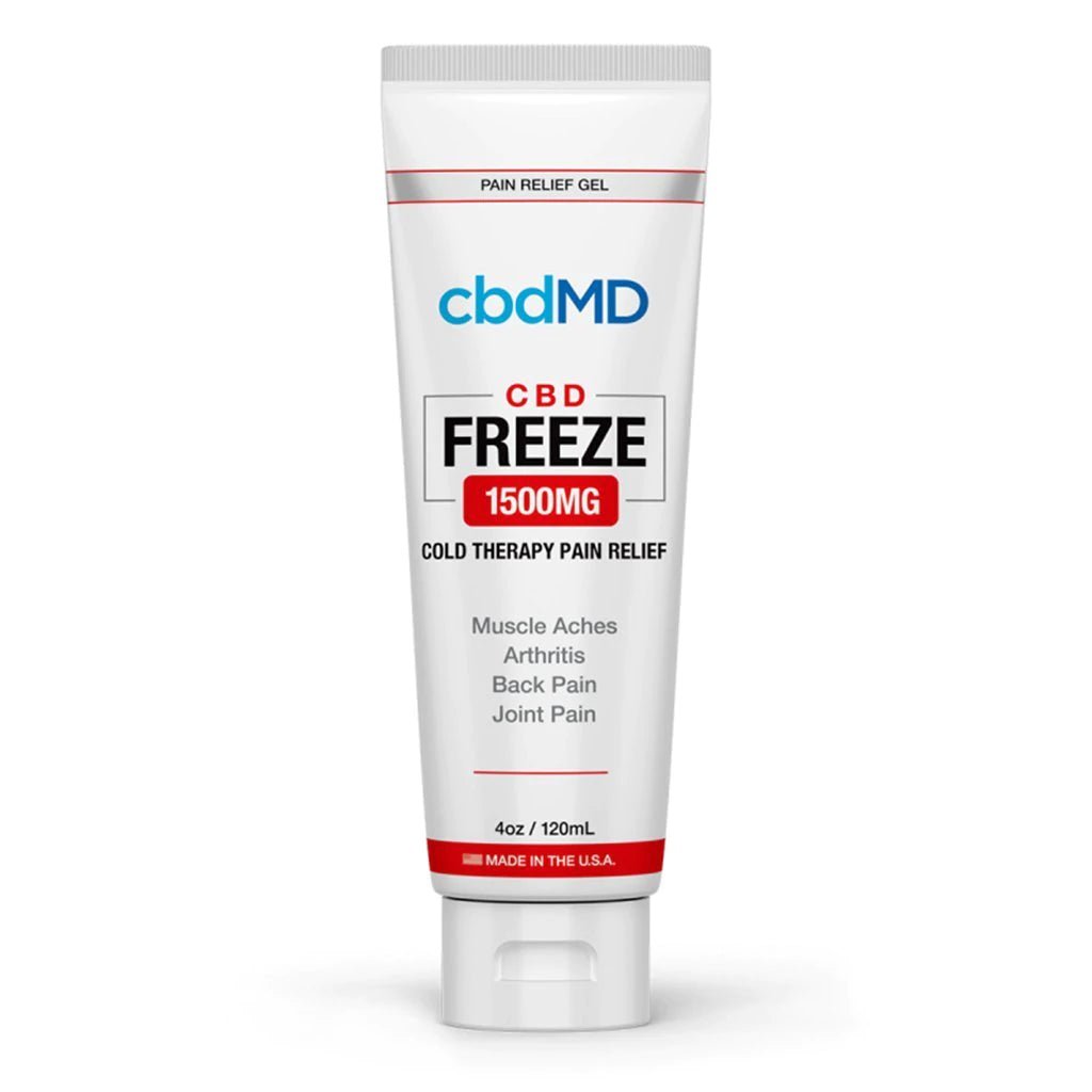 cbdMD Freeze Topicals - Squeeze Bottle 1500mg